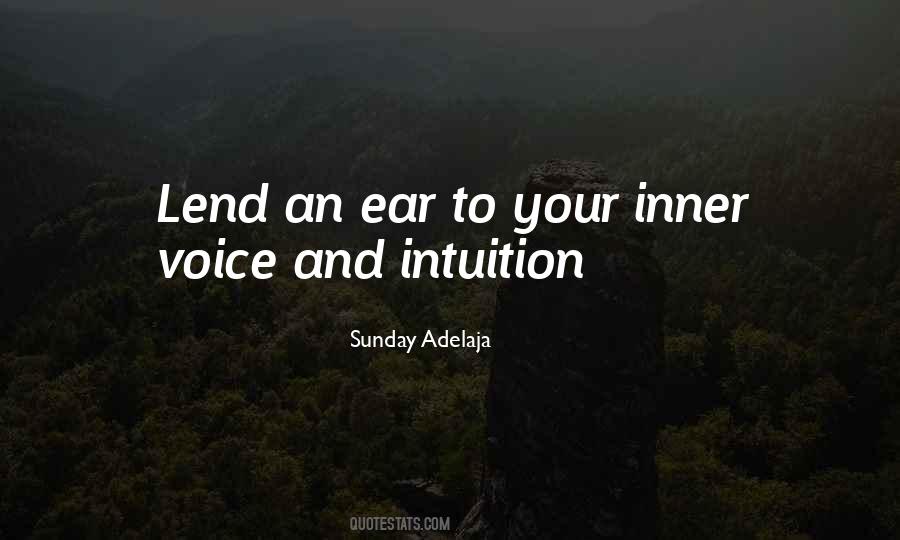 Quotes About Inner Voice #1272824