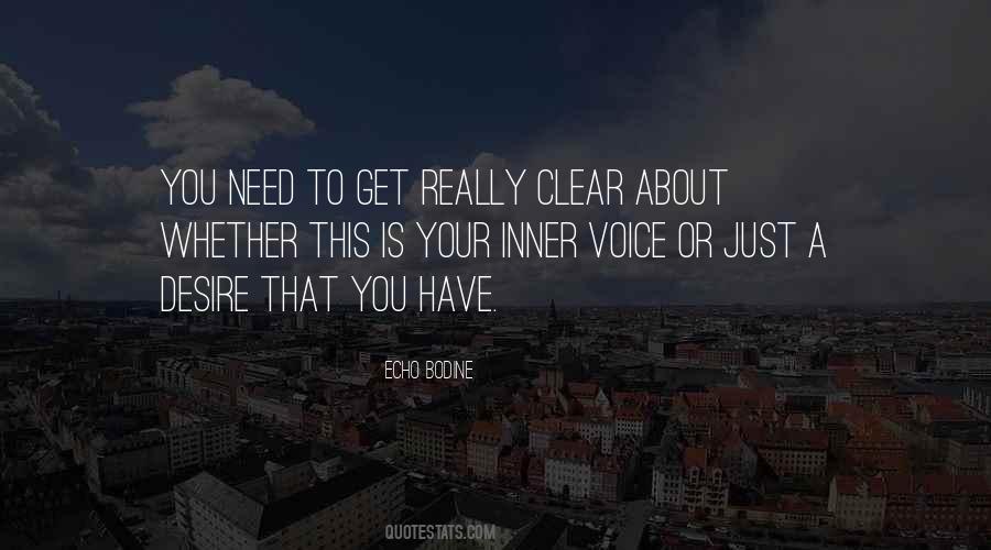 Quotes About Inner Voice #287988 Quotes About Inner Voice #287988