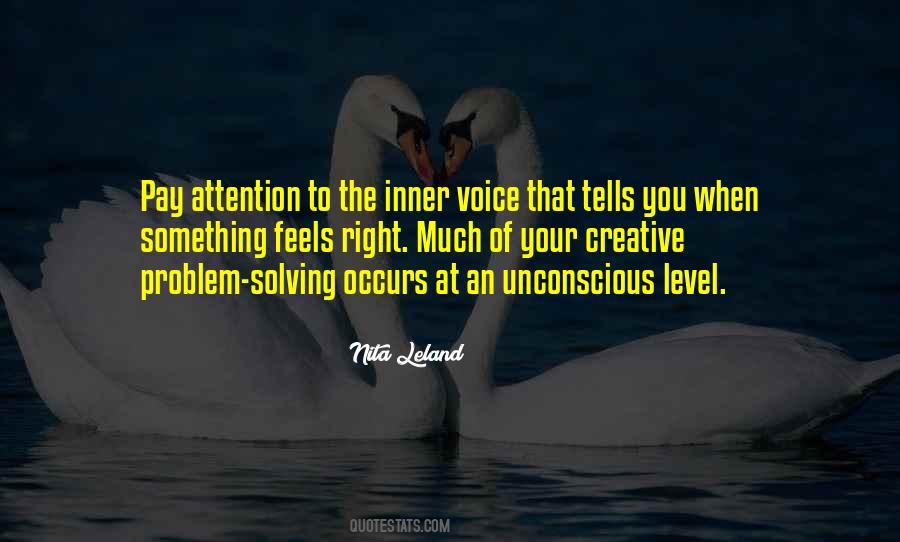 Quotes About Inner Voice #437273 Quotes About Inner Voice #437273