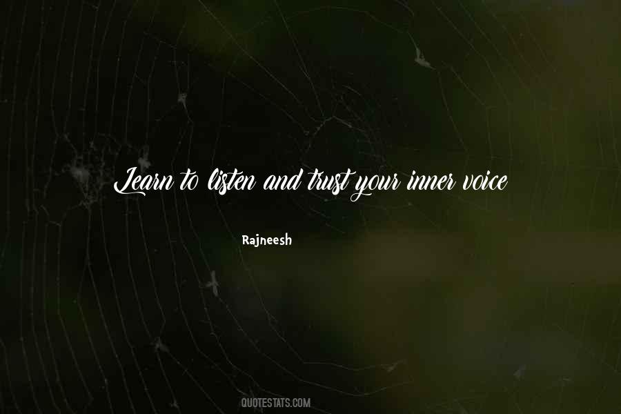 Quotes About Inner Voice #500092 Quotes About Inner Voice #500092