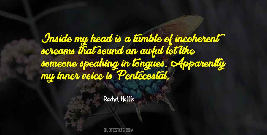 Quotes About Inner Voice #611417 Quotes About Inner Voice #611417