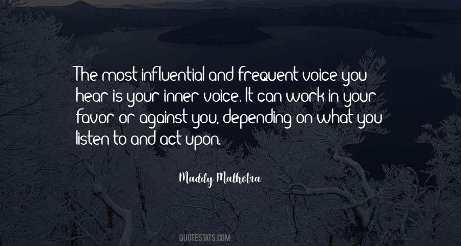 Quotes About Inner Voice #91898 Quotes About Inner Voice #91898