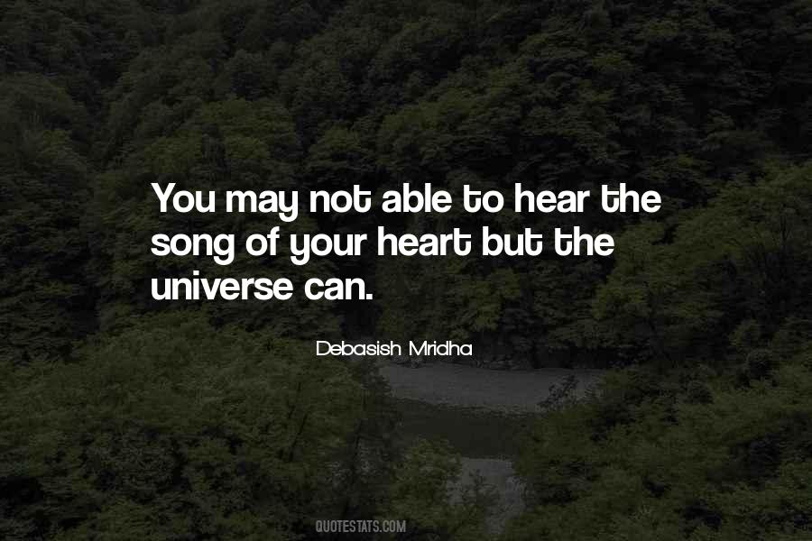 Song Of Your Heart Quotes #1405886