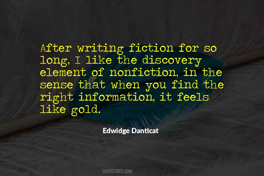Long Fiction Quotes #436495