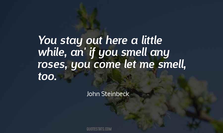 Quotes About The Smell Of Roses #601231