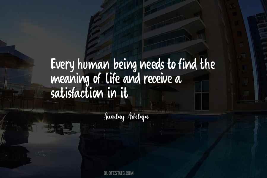 Life Satisfaction Quotes #340874