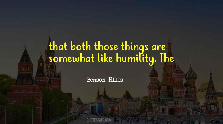Quotes About Humility #1585337