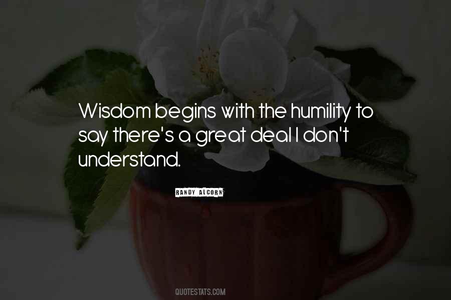 Quotes About Humility #1594078