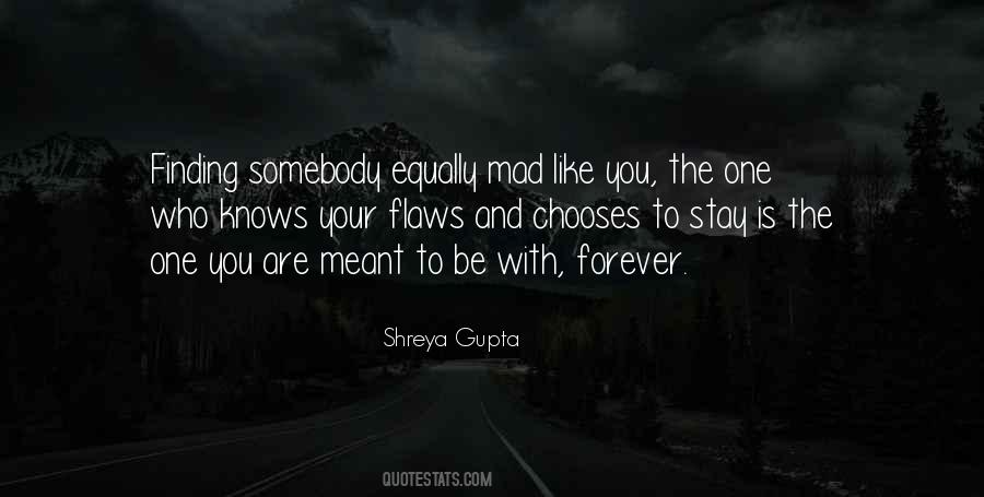 Quotes About The One You're Meant To Be With #946981