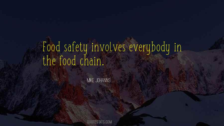 Quotes About Food Chain #1138278