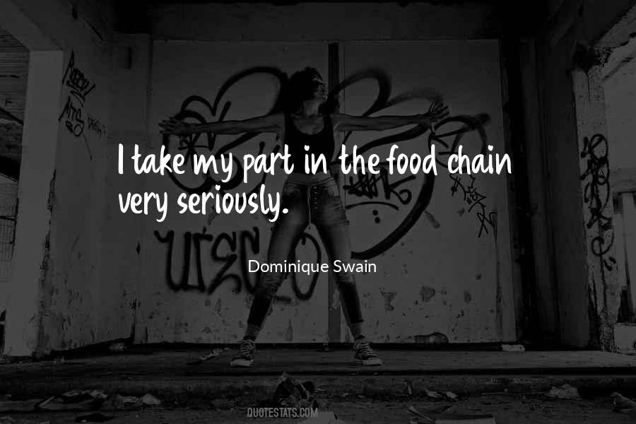 Quotes About Food Chain #144213