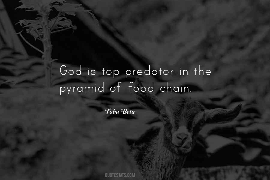 Quotes About Food Chain #496231