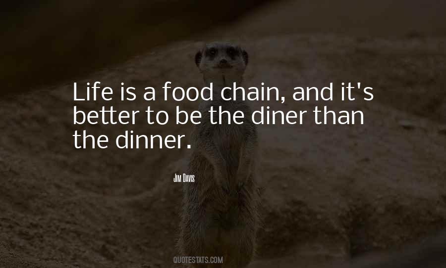 Quotes About Food Chain #827687