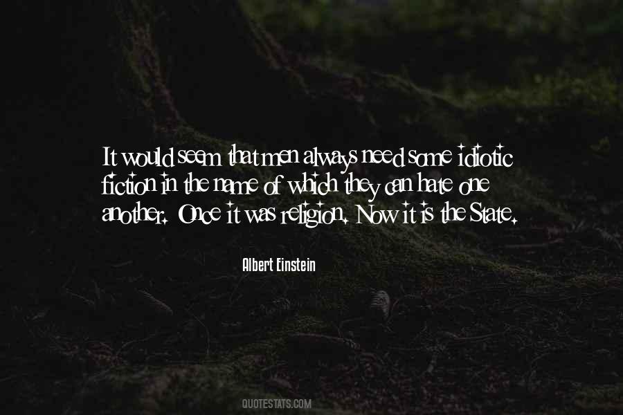 In The Name Of Religion Quotes #1544538