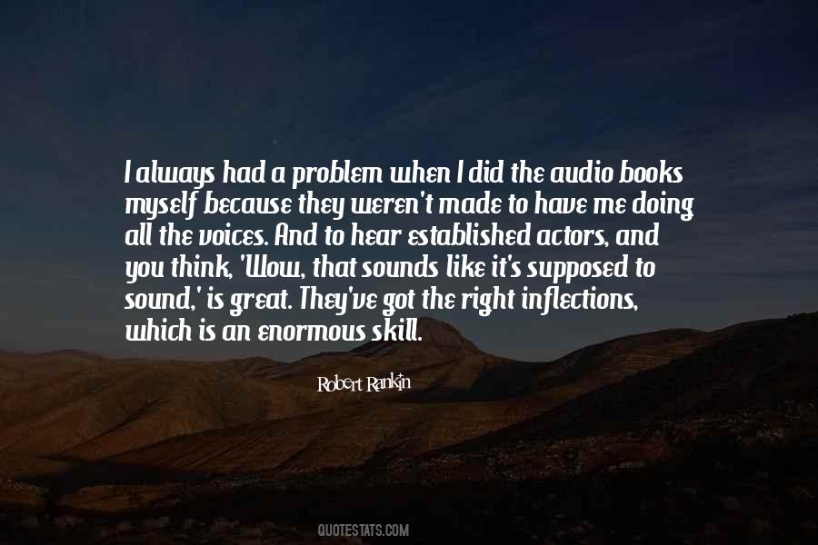 Quotes About Audio #1188434