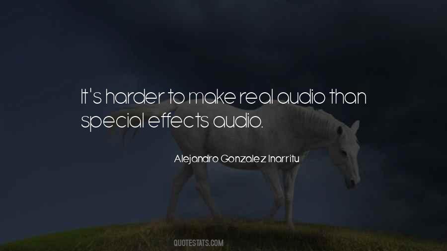 Quotes About Audio #429756