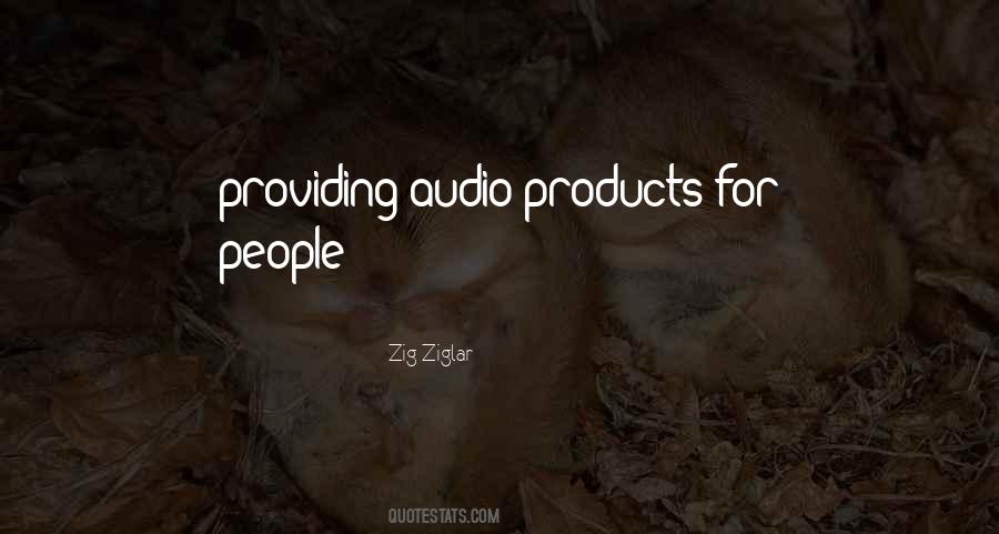 Quotes About Audio #947668