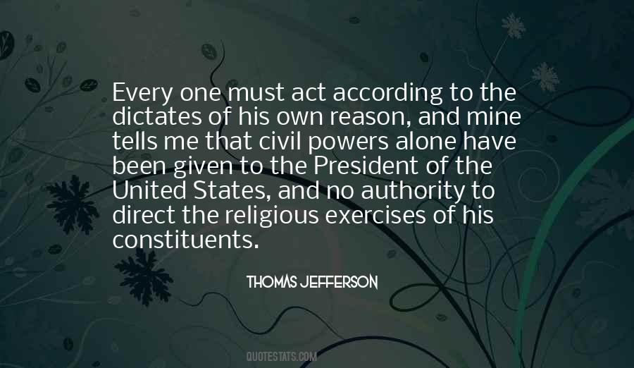 Quotes About The President Of The United States #345368