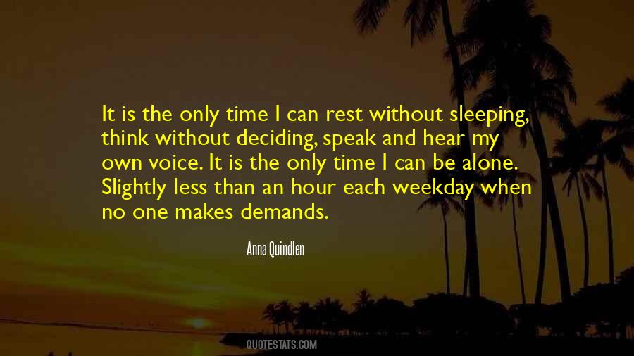 Quotes About Not Sleeping Alone #1656472