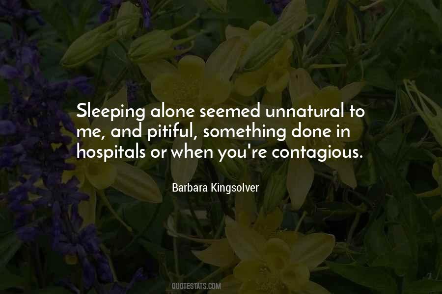 Quotes About Not Sleeping Alone #955881