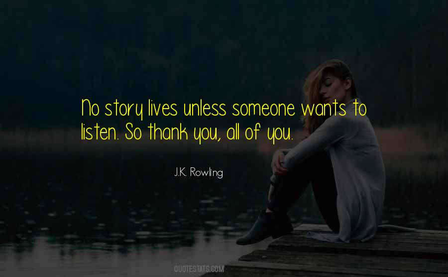 Quotes About Thank You All #1311010