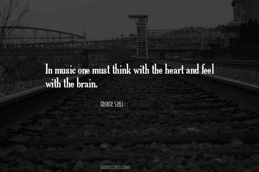Quotes About The Brain And Heart #791387
