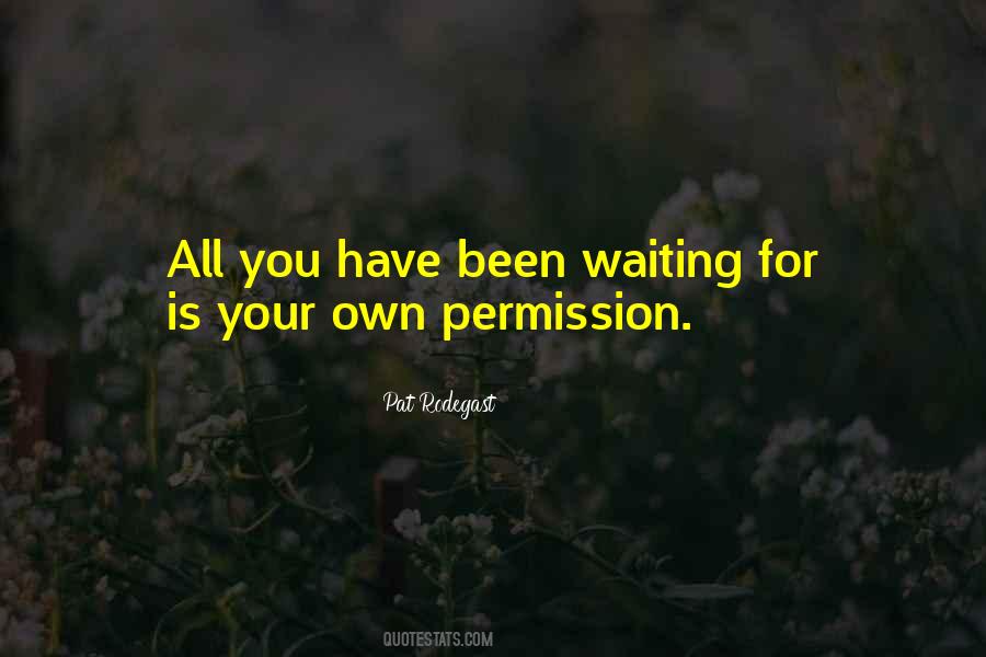 Your Permission Quotes #485556