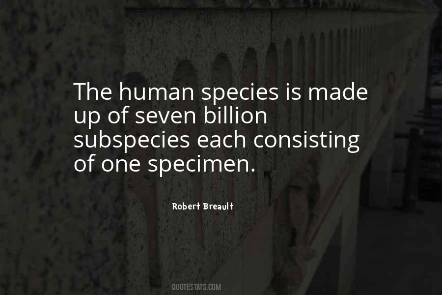 The Specimen Quotes #1108296