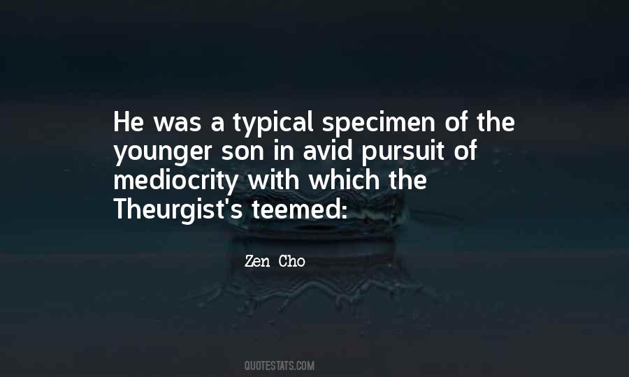 The Specimen Quotes #239982