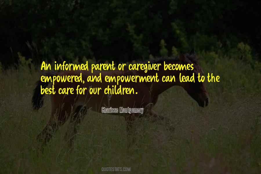Children Care Quotes #150619
