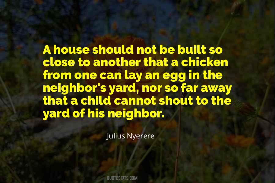 Chicken Yard Quotes #1755746