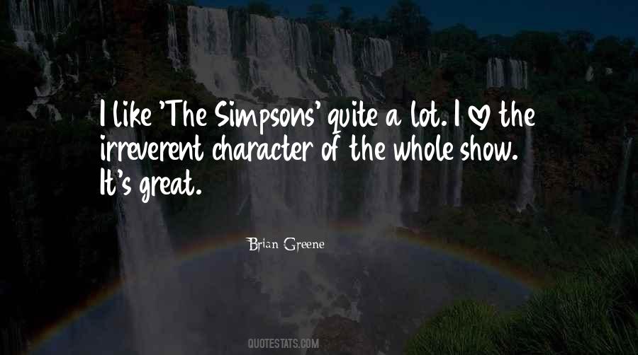 Quotes About Simpsons #1279778