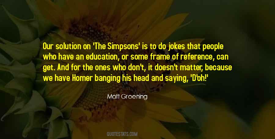 Quotes About Simpsons #1614615