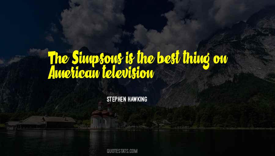 Quotes About Simpsons #464547