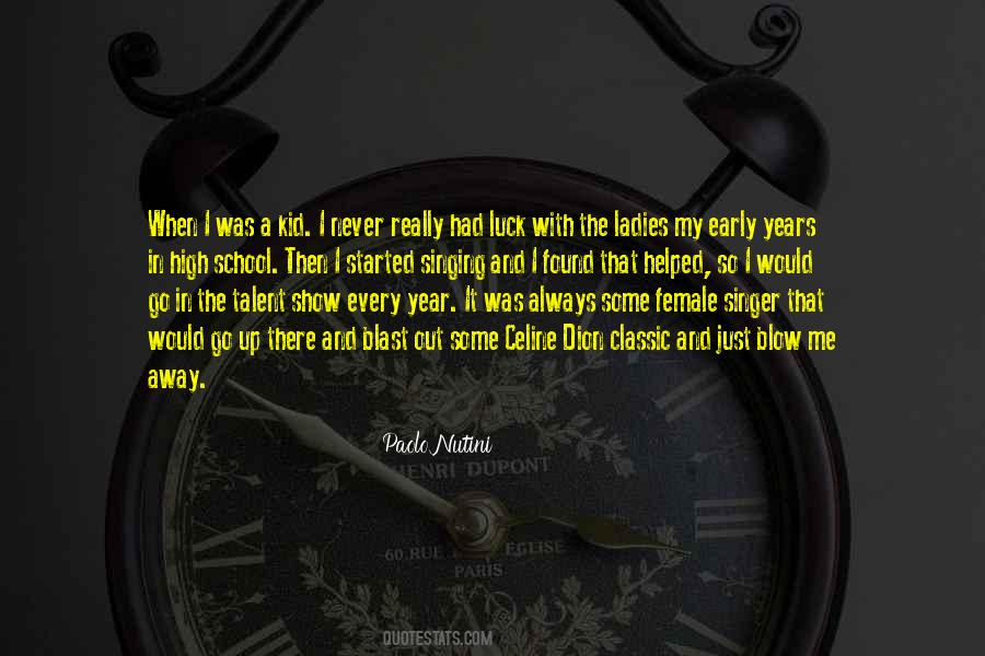 Female Singer Quotes #1578692