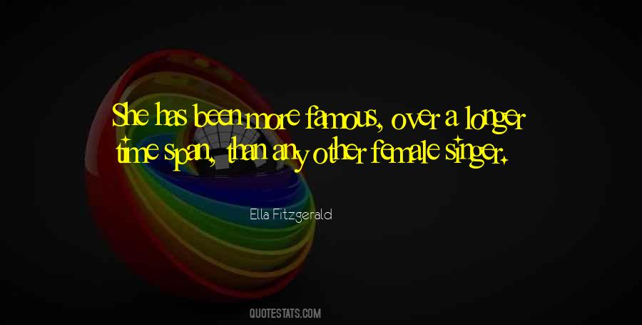 Female Singer Quotes #159554
