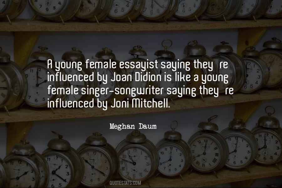 Female Singer Quotes #1640259