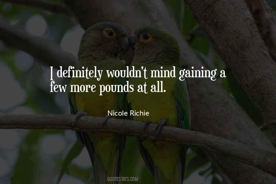 Quotes About Pounds #1276284