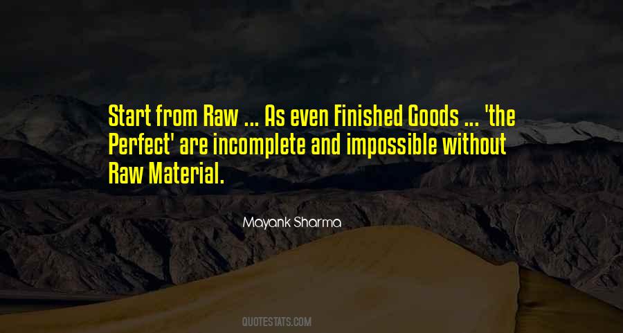 Raw Material Quotes #1255143