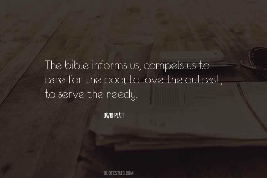 Quotes About The Poor And Needy #1565017