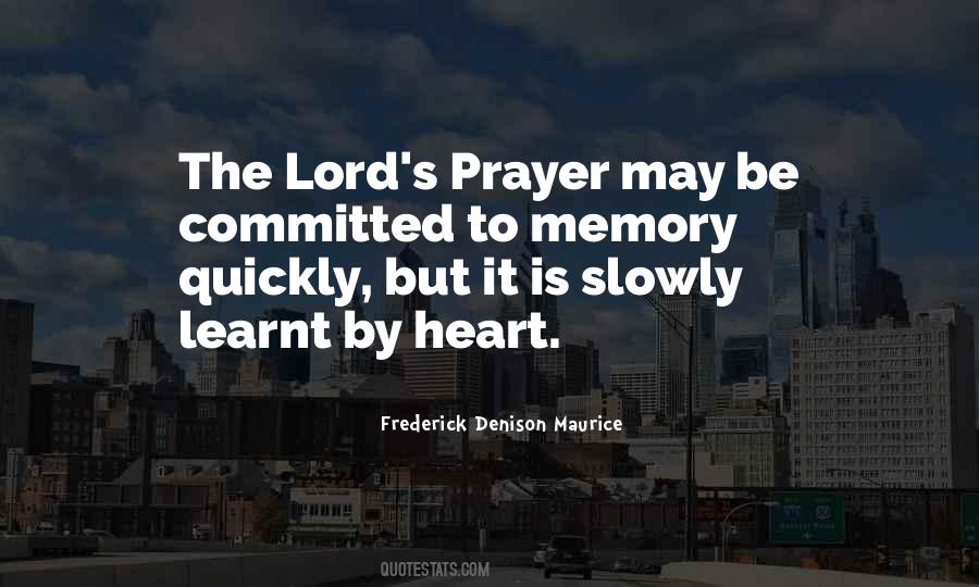 Quotes About The Lord's Prayer #1707961