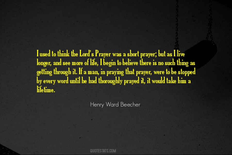 Quotes About The Lord's Prayer #791858