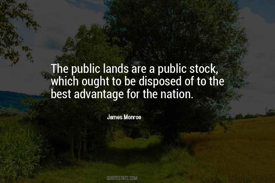 Quotes About Public Lands #1253787