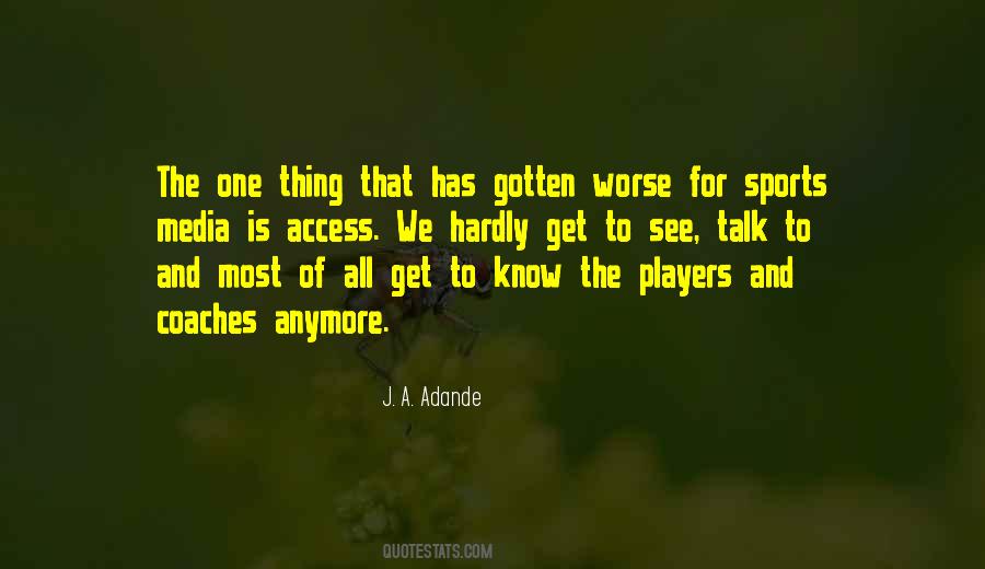 Quotes About Players And Coaches #1052653