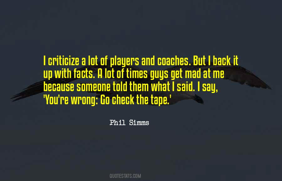 Quotes About Players And Coaches #1683739