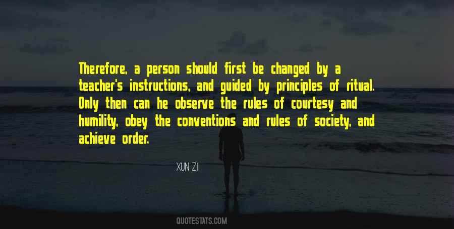 Quotes About Society's Rules #1331078