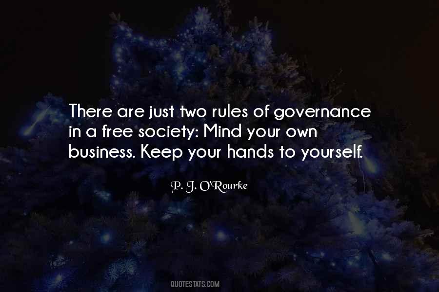 Quotes About Society's Rules #1391049