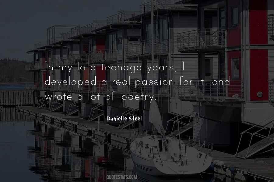 Quotes About Teenage Years #495416