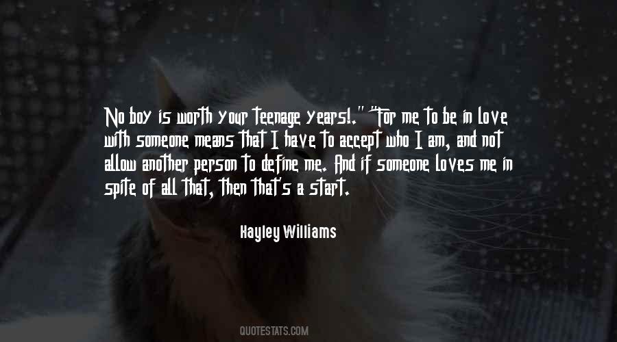 Quotes About Teenage Years #573314