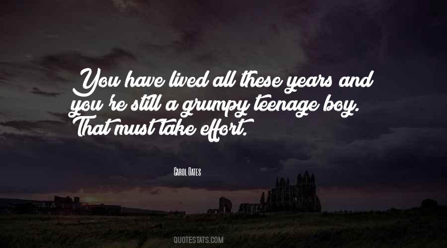 Quotes About Teenage Years #901422